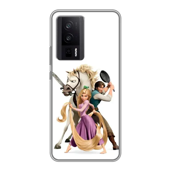 Чохол з принтом «Рапунцель та друзі» для Xiaomi POCO F5 Pro Чохол з принтом «Рапунцель та друзі» для Xiaomi POCO F5 Pro