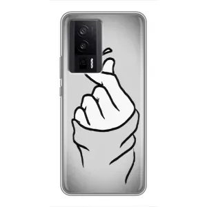 Чохол з принтом «Значок Love» для Xiaomi POCO F5 Pro