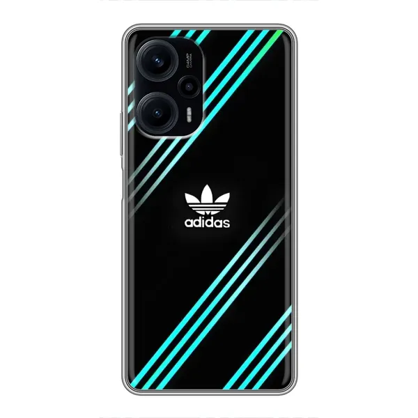 Чохол з принтом «Адідас з полосами» для Xiaomi POCO F5