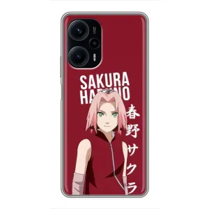 Чехол с принтом «Аниме Сакура» для Xiaomi POCO F5