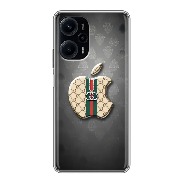 Чехол с принтом «Apple gucci» для Xiaomi POCO F5