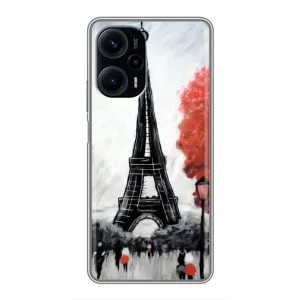 Чохол Ейфелева Вежа Xiaomi POCO F5 - (AlphaPrint) (Вежа в Парижі)