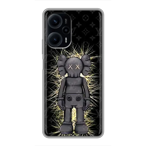 Чехол с принтом «Bearbrick LV» для Xiaomi POCO F5 Чехол с принтом «Bearbrick LV» для Xiaomi POCO F5