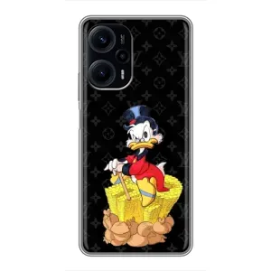 Чехлы для Xiaomi POCO F5 - Скрудж МакДак Louis Vuitton (PREMIUMPrint) (Богатство Макдака)