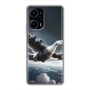 Чохол з мемом Тралалело тралала на Xiaomi POCO F5 (Бомбардіні гусіні)