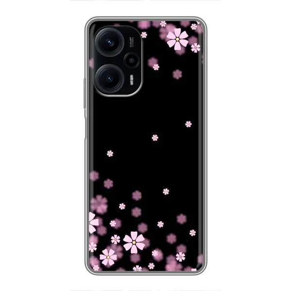 Чохол з принтом «Квіти маленькі» для Xiaomi POCO F5 Чохол з принтом «Квіти маленькі» для Xiaomi POCO F5