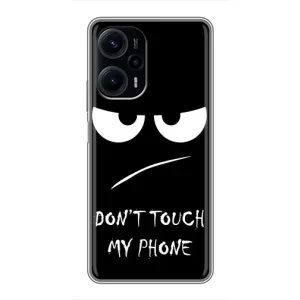 Чехол с принтом «Dont Touch» для Xiaomi POCO F5
