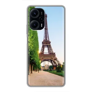 Чохол Ейфелева Вежа Xiaomi POCO F5 - (AlphaPrint) (Дорога до Парижу)