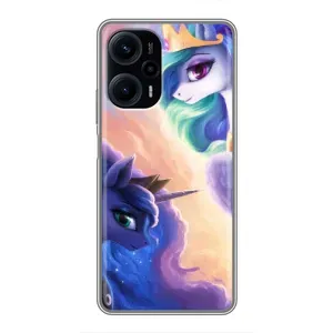 Чохол для Сяомі ПОКО F5 - (Єдинорожки - Новинки) (AlphaPrint) (Єдинорожки)