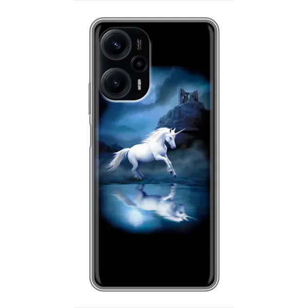 Чехол с принтом «Единорог» для Xiaomi POCO F5