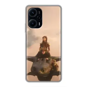 Чехол как приручить дракона на Xiaomi POCO F5 (Фильм дракон)
