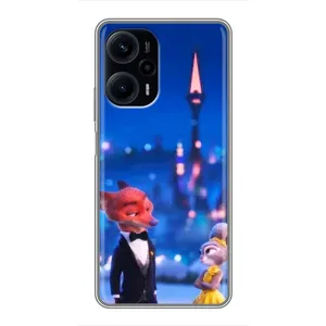 Чехол Зоотрополіс на Xiaomi POCO F5 (Романтический вечер Зверополис)