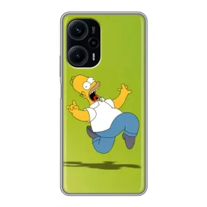 Чехол с Симпсонами для Xiaomi POCO F5 (VPrint) (Гомер Симпсон)