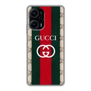 Чехлы ГУЧЧИ для Поко Ф5 (AlphaPrint) (Gucci дизайн)