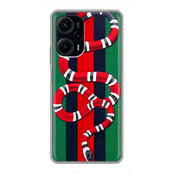 Чехол с принтом «Gucci змия» для Xiaomi POCO F5