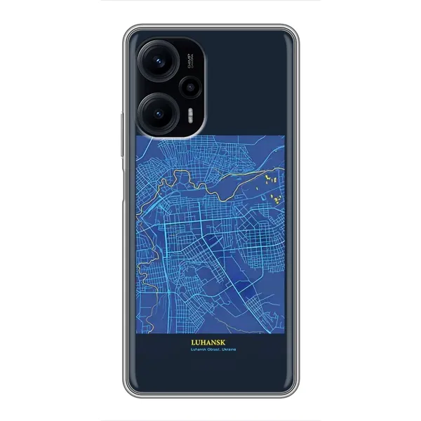 Чехол с принтом «Гуганск» для Xiaomi POCO F5 Чехол с принтом «Гуганск» для Xiaomi POCO F5
