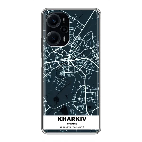Чехол с принтом «Харьков» для Xiaomi POCO F5 Чехол с принтом «Харьков» для Xiaomi POCO F5