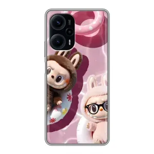 Чохол з Лабубу на Xiaomi POCO F5 (Іграшка Лабубу)