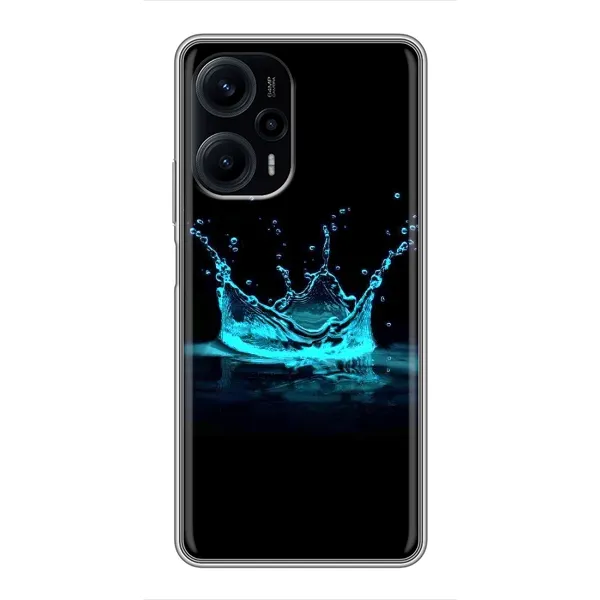 Чехол с принтом «Капля короны» для Xiaomi POCO F5 Чехол с принтом «Капля короны» для Xiaomi POCO F5
