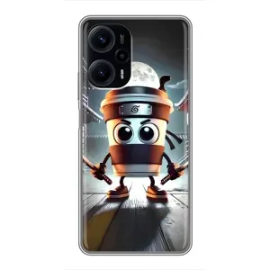 Чохол з мемом Тралалело тралала на Xiaomi POCO F5 (Капучіно асасіно)