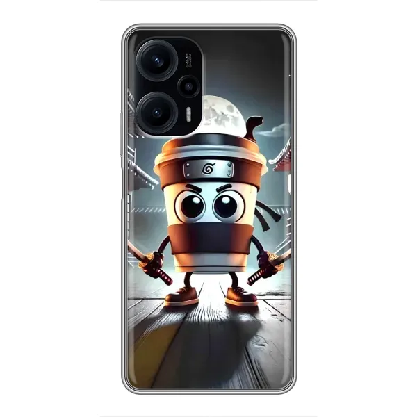 Чехол с принтом «Капучино асасино» для Xiaomi POCO F5 Чехол с принтом «Капучино асасино» для Xiaomi POCO F5