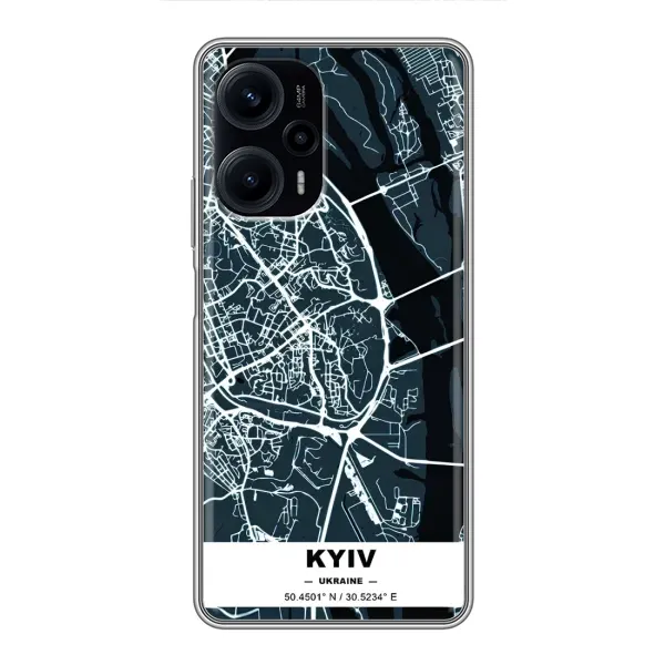 Чехол с принтом «Киев» для Xiaomi POCO F5 Чехол с принтом «Киев» для Xiaomi POCO F5