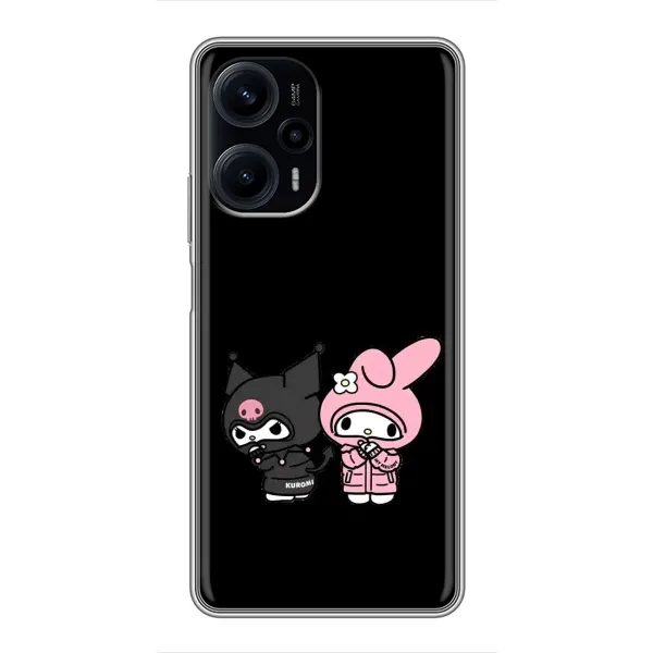Чохол з принтом «Куромі і Мелоді» для Xiaomi POCO F5 Чохол з принтом «Куромі і Мелоді» для Xiaomi POCO F5