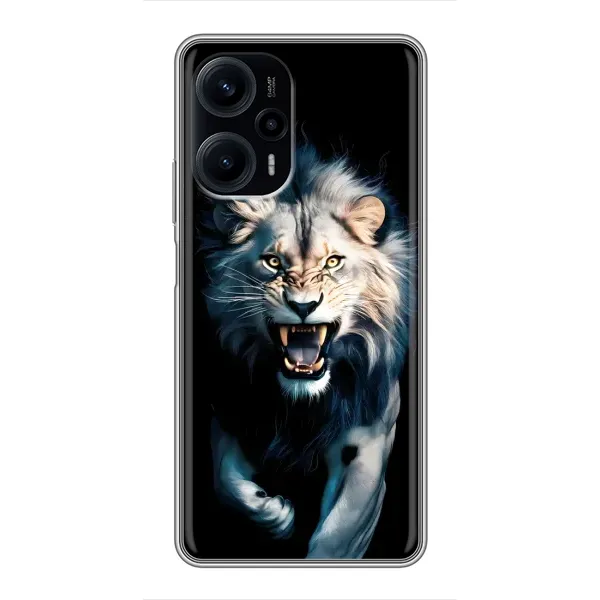 Чохол з принтом «Лев у темряві» для Xiaomi POCO F5