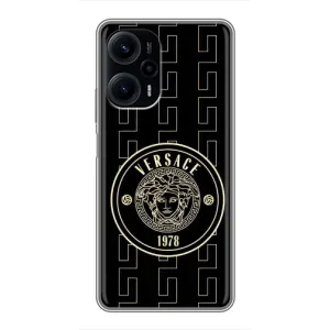 Чохли VERSACE для Сяомі ПОКО F5 (PREMIUMPrint) (Лого Версаче)