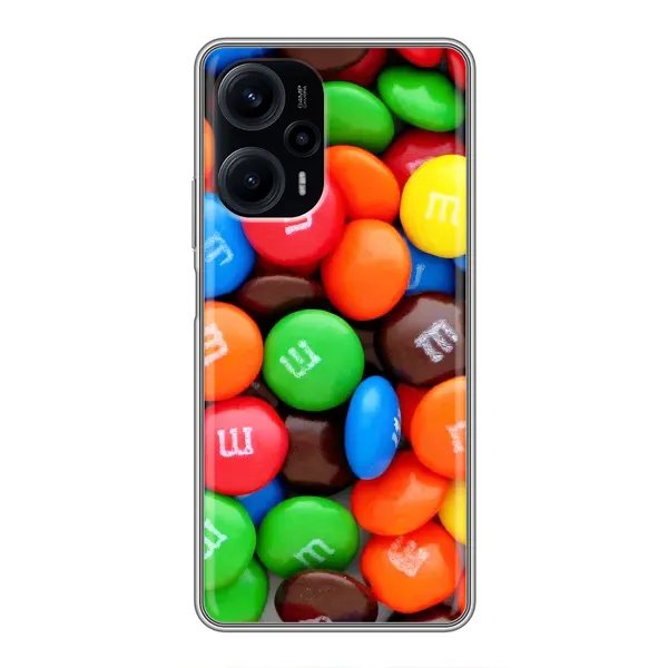 Чехол с принтом «MM's» для Xiaomi POCO F5