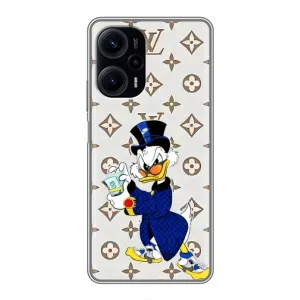 Чехлы для Xiaomi POCO F5 - Скрудж МакДак Louis Vuitton (PREMIUMPrint) (Макдак на стиле)