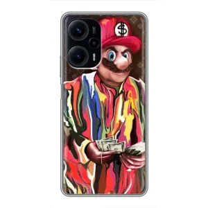 Бренднові Чохли для Xiaomi POCO F5 - (PREMIUMPrint) (Mario LV)