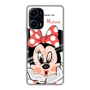 Міккі Маус чохол для Xiaomi POCO F5 (AlphaPrint - Мультяшні) (Маус Мінні)