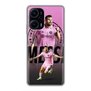 Чохли для Сяомі ПОКО F5 - Лео Мессі Маямі (Messi Miami)