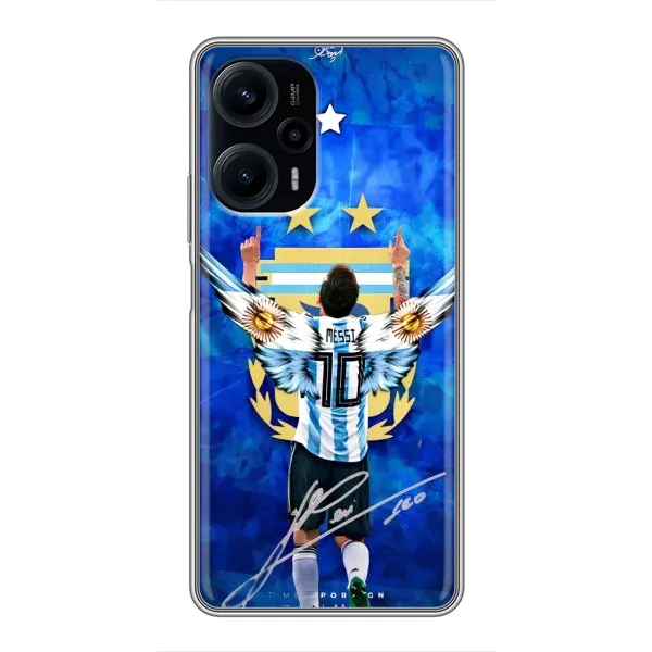 Чохол з принтом «Мессі збірна» для Xiaomi POCO F5 Чохол з принтом «Мессі збірна» для Xiaomi POCO F5