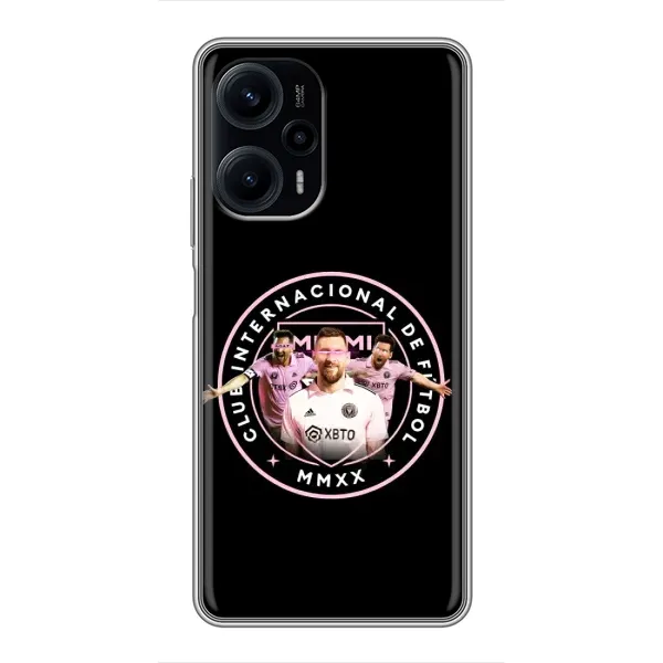 Чохол з принтом «Мессі в лого» для Xiaomi POCO F5