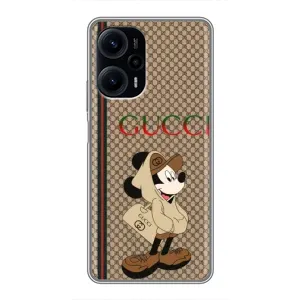 Чехлы ГУЧЧИ для Поко Ф5 (AlphaPrint) (Mickey GUCCI)