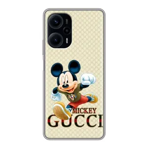 Чехол Disney Mouse Xiaomi POCO F5 (PREMIUMPrint) (Mikki Gucci)