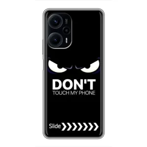Чехол с принтом «Не трогай телефон» для Xiaomi POCO F5