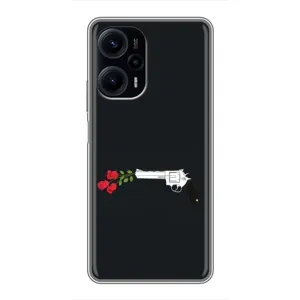 Чехлы (ART) Цветы на Xiaomi POCO F5 (VPrint) (Неожиданные цветы)