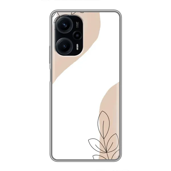 Чохол з принтом «Нюдова гілочка абстракція» для Xiaomi POCO F5 Чохол з принтом «Нюдова гілочка абстракція» для Xiaomi POCO F5