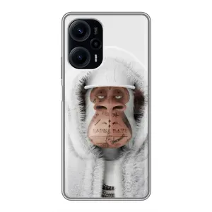 Чехлы с Обезьянами NFT для Xiaomi POCO F5 (AlphaPrint) (обезьяна NFT в тату)