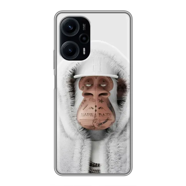 Чохол з принтом «мавпа NFT в тату» для Xiaomi POCO F5