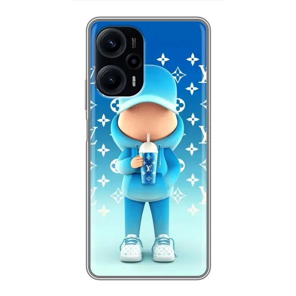 Чохол з принтом «Хлопець LV» для Xiaomi POCO F5 Чохол з принтом «Хлопець LV» для Xiaomi POCO F5