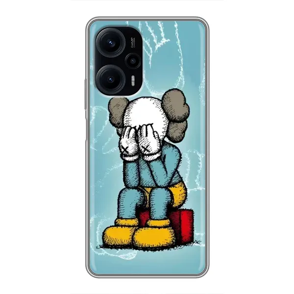 Чехол с принтом «Плач Bearbrick» для Xiaomi POCO F5 Чехол с принтом «Плач Bearbrick» для Xiaomi POCO F5