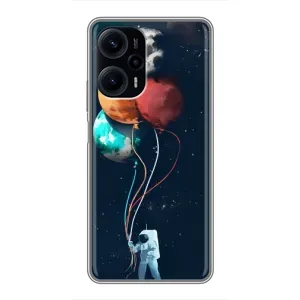 Космічні Чохли для Сяомі ПОКО F5 (VPrint) (Планети кульки)
