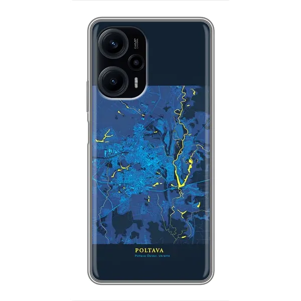 Чехол с принтом «Полтава» для Xiaomi POCO F5 Чехол с принтом «Полтава» для Xiaomi POCO F5