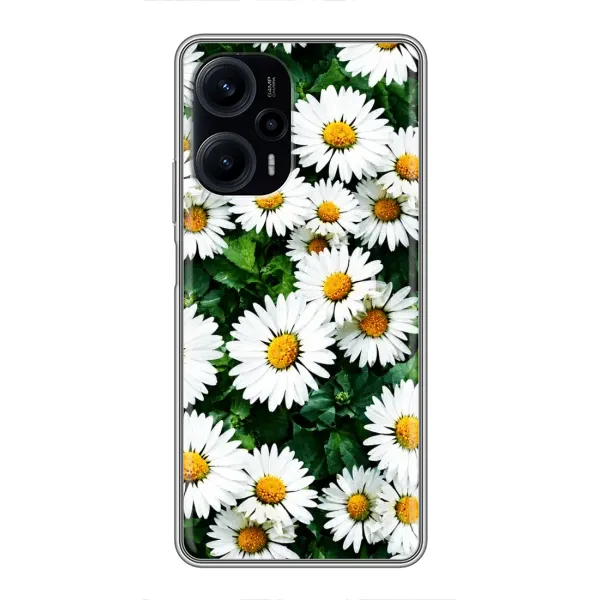 Чехол с принтом «Ромашки» для Xiaomi POCO F5