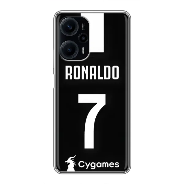 Чехол с принтом «RONALDO 7» для Xiaomi POCO F5 Чехол с принтом «RONALDO 7» для Xiaomi POCO F5