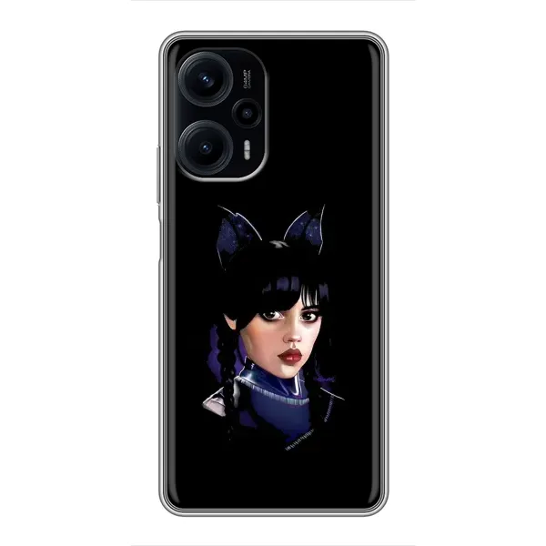 Чехол с принтом «серьезная Уэнздей» для Xiaomi POCO F5